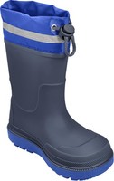 Playshoes Regenstiefel Unisex Kinder Gummistiefel, Marine Stulpe, 30 EU