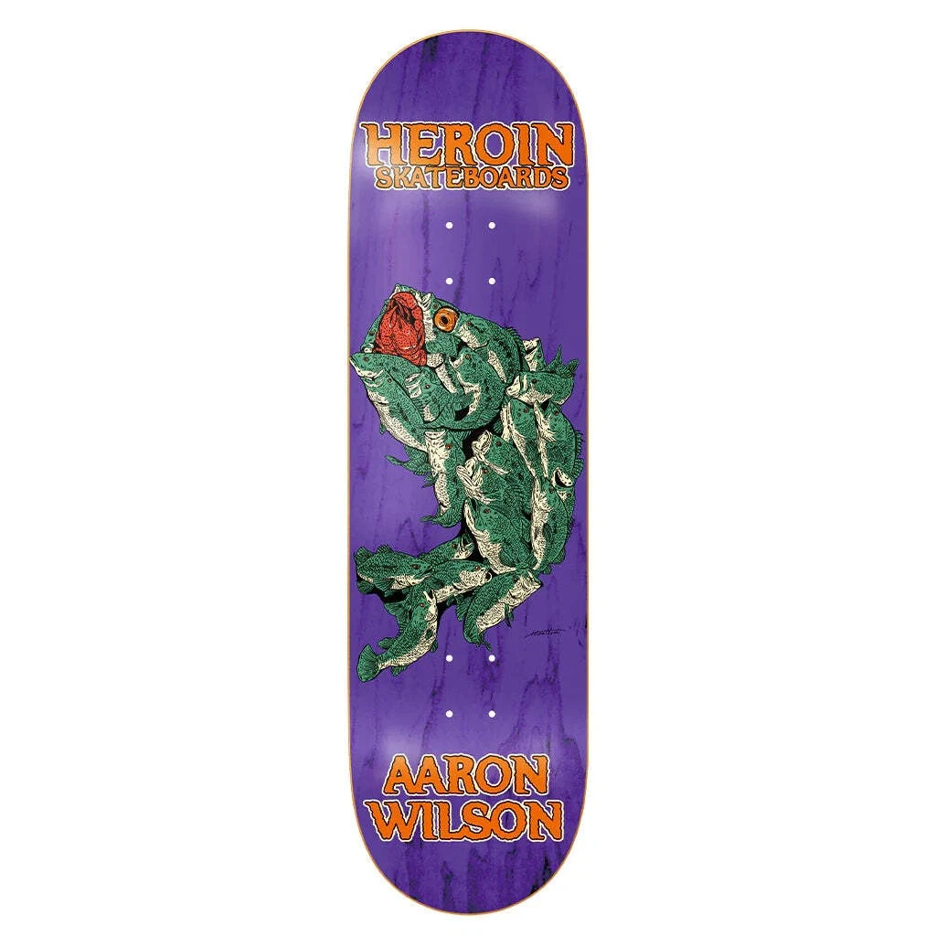 Heroin Wilson Fish Skateboard Deck