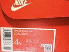 Nike Shox R4 (GS) Unisex Kids White Leather Low Top Lace-Up Sneaker 4Y — photo 4