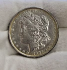 1886 US Morgan Silver Dollar AU (Cleaned)