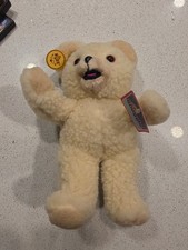 Snuggle 1986 Russ Berrie Fabric Softener Bear Plush 10" with Tags Vintage