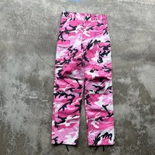 Vtg ROTHCO Military Camo Cargo Pink Pants Men’s Small Regular 30x31