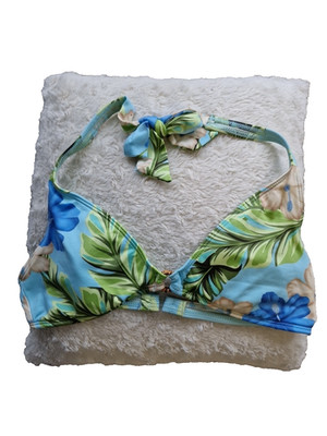Esprit Beach Wear Large Womens Swim Wear Top Floral X 2 
