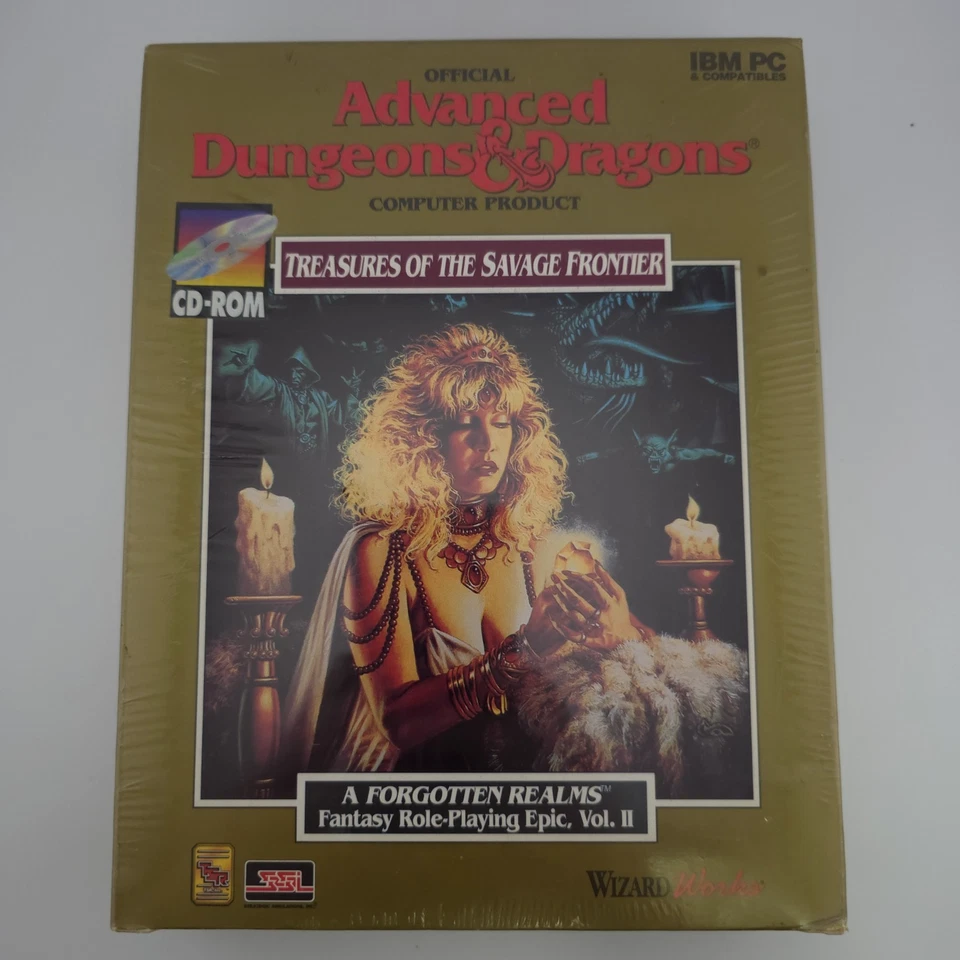 Dungeons & Dragons: Treasures of the Savage Frontier, 1995, Big Box,New & Sealed - Image 2 of 4