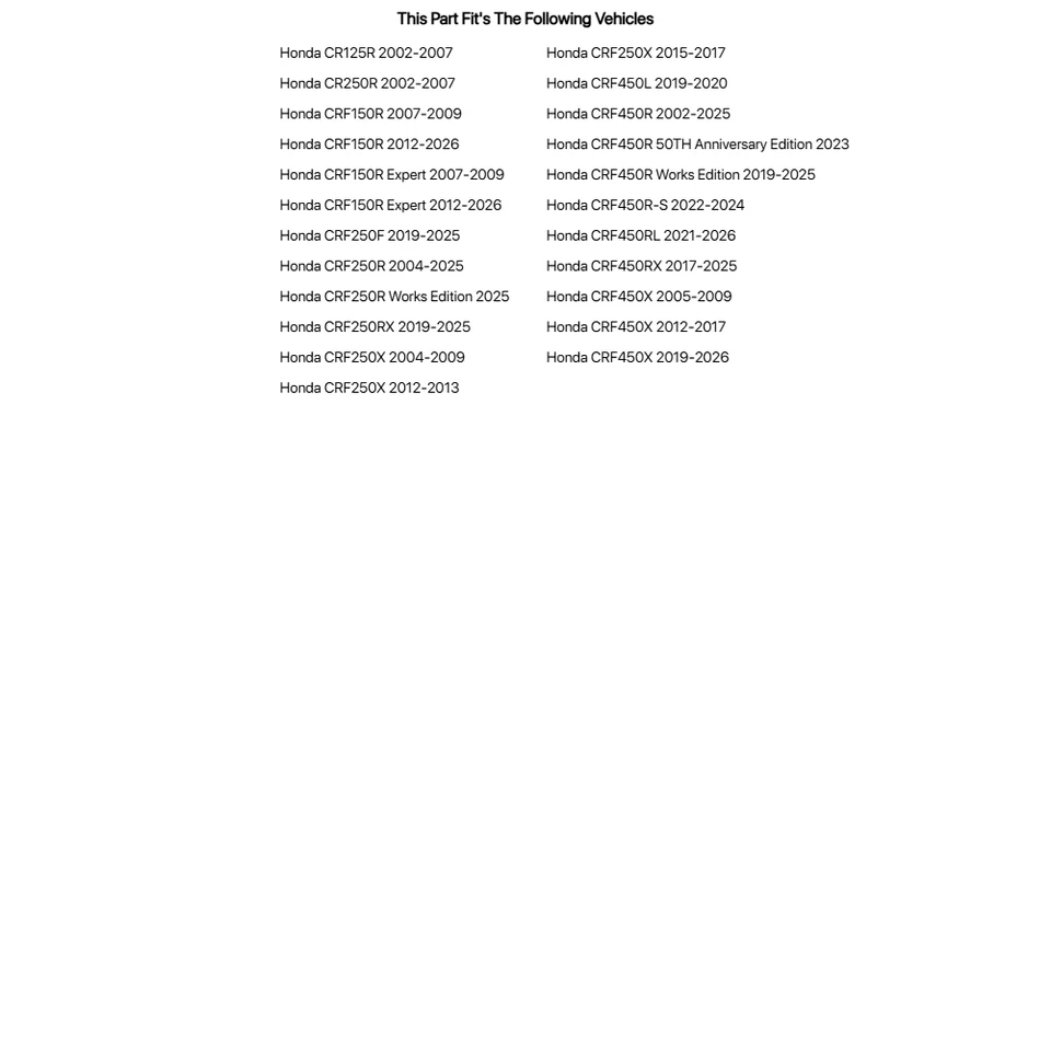 Horquilla de freno trasera Tusk BBC-01-RED roja Foto 4 de 4