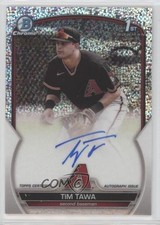 2023 Bowman Chrome Prospect Speckle Refractor /299 Tim Tawa #CPA-TT Auto 3gr