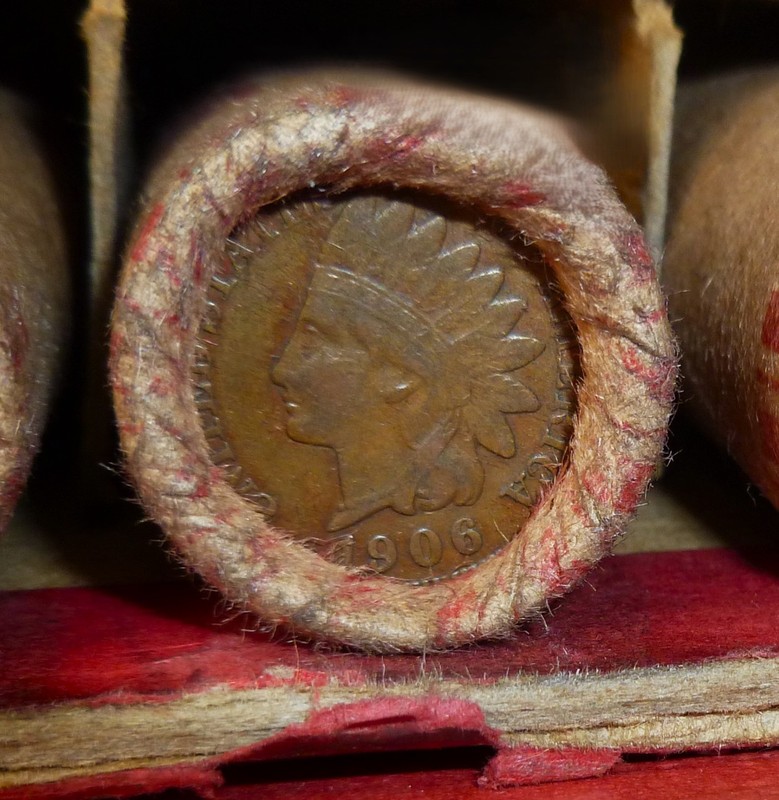 One Roll of older Pennies  # 7