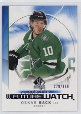 2024-25 SP Authentic Future Watch Limited Blue 279/399 Oskar Back #168 0b1f