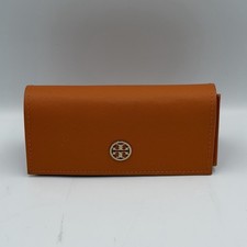 TORY BURCH ORANGE AUTHENTIC SUNGLASSES EYEGLASSES Firm Case Only Magnetic