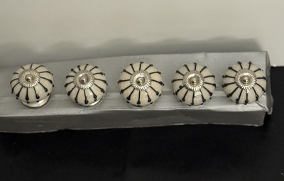 Casa Decor Ceramic Drawer Knobs Set Of 5
