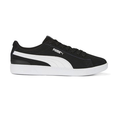 PUMA Vikky V3 Wide Lace Up  Womens Black Sneakers Casual Shoes 39088301