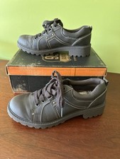 Vintage Route 66 90s Y2K Womens Size 9M Shoes Brown Chunky Grunge Faux Leather