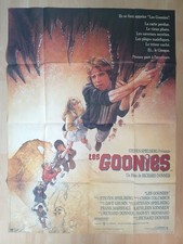 Affiche cinéma originale du film LES GOONIES Donner 160x120cm 1985 Spielberg