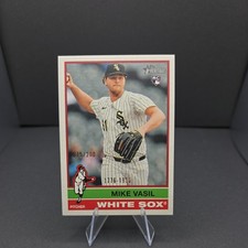 2025 Heritage High Number Mike Vasil RC #507 Bicentennial /200 Chicago White Sox