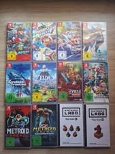 Nintendo Switch Spielekonvolut, 12 Spiele (Zelda, Mario …