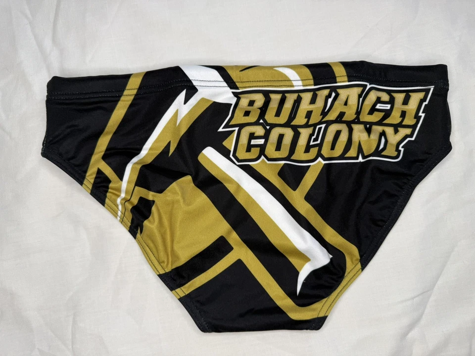 Mens Turbo Water Polo Speedo MD / 32 Buhach Colony High School Swim Brief - Image 3 of 3