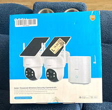 aosu SolarCam D1 Classic Kit 2-Cam Wireless WiFi 1080p Solar Outdoor System