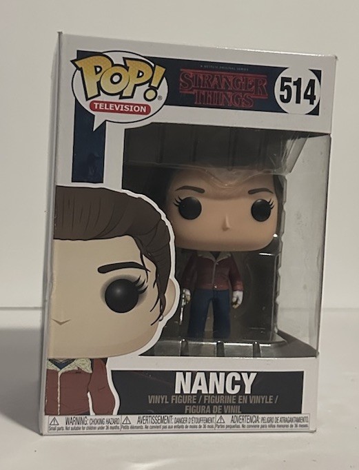 Funko Pop! Vinyl: Stranger Things - Nancy Wheeler (w/ Gun) #514