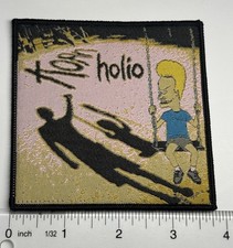 Bevis Korn Holio Black Border Woven Patch