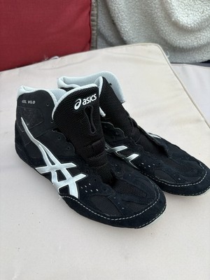 ASICS Matflex 5.0 & JB Elite Wrestling Shoes Black/Silver Black/White