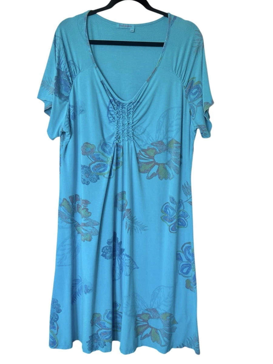 green emerald velvet dress Blue Floral Short Sleeve Midi Dress - All Dresses main image 0