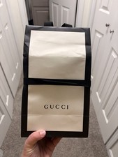 Gucci Unisex Kids White Leather Striped Sneak...