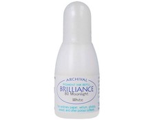 Tsukineko 20cc Brilliance Pigment Inker, Re-Ink Brilliance Inkpads and Dew Dr...
