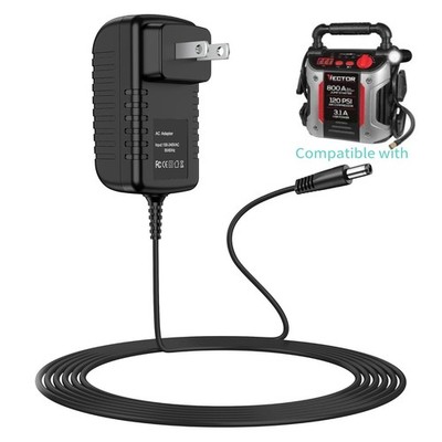 AC/DC Power Adapter Charger Cord for Vector J7CV 800 Peak Amp Jump Starter