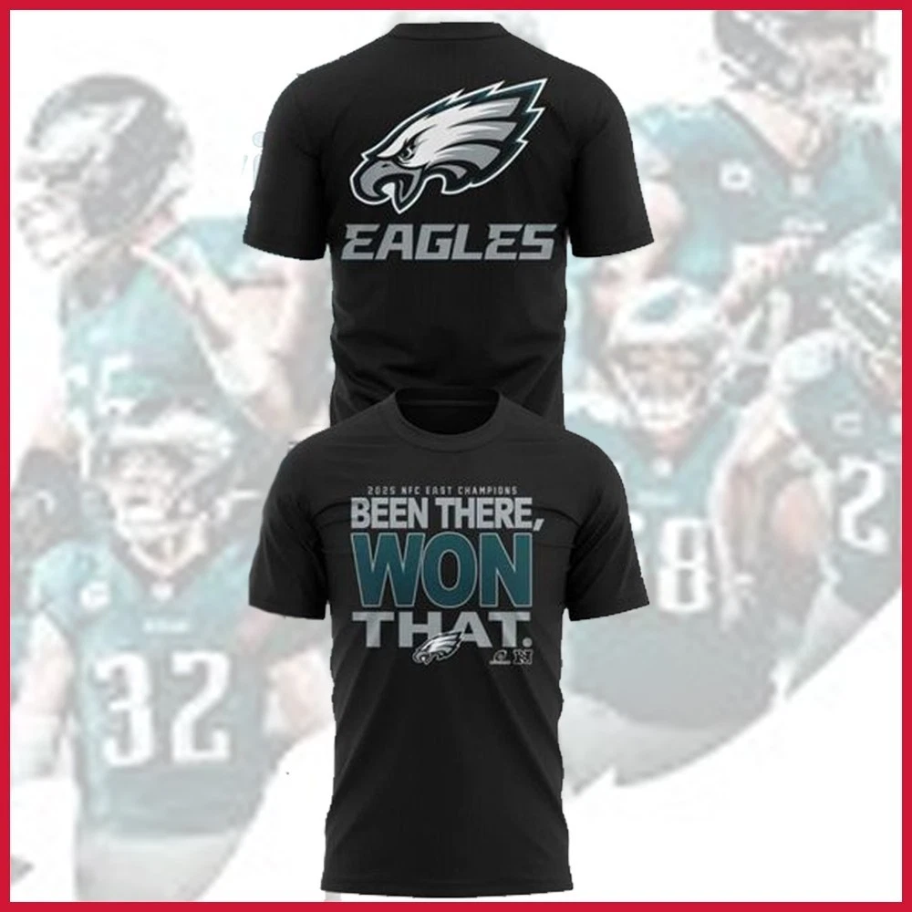 Philadelphia Eagle 2025 NFC East Division Champions Won That Gift