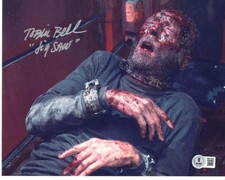 Tobin Bell signed 8x10 Photo John Kramer Jigsaw Saw X Beckett Authentication