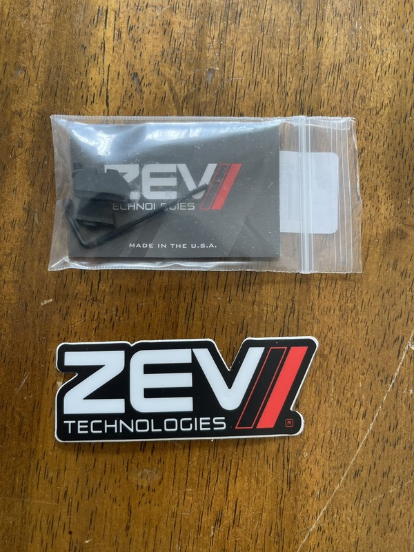 ZEV Technologies Sight Set 300-CW-B-CW-B .300 Black Front, Co-Witness Black Rear