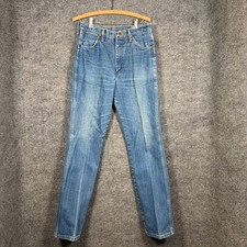 VTG Wrangler 936DEN Jeans Men 34x34 32x32 Medium Wash USA Straight Leg Fades