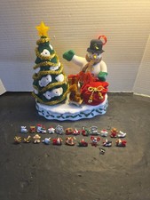 Avon Advent Snowman Christmas Countdown Tree Light Sound PARTS/REPAIR