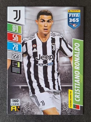 Cristiano Ronaldo #160 Juventus Carte Panini Adrenalyn XL Foot Fifa 365 2022 - Photo 1/2