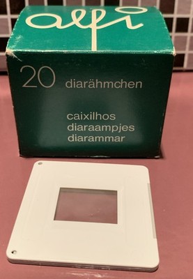 ALFI 18 x Diarähmchen in  5x5  & 18x24 mit OVP / gebraucht  
