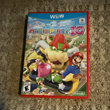 Nintendo Mario Party 10 Wii U Game Disc w/ Case & Manual Included, E Rated