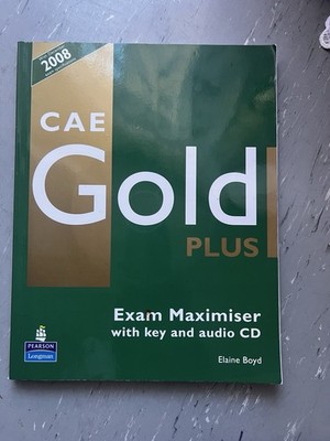 CAE Gold Plus Exam Maximiser Book + Audio CD | Cambridge C1 Advanced | Longman