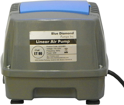 #ad #ad Blue Diamond ET 80 Septic or Pond Linear Diaphragm Air Pump $231.00