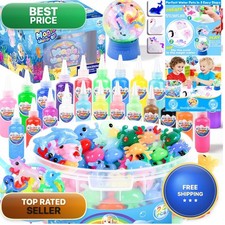 Louseadon Magic Water Elf Toy Kit Kids Aqua Fairy Water Gel Kit 24 Colors Magic