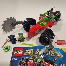 Lego Atlantis 8059 Seabed Scavenger 100% Complete w/Instructions RETIRED