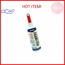 BEACON Fabri-Fix Bonding Solution - Fast Grab & Quick Dry for Fabric, Leather & 