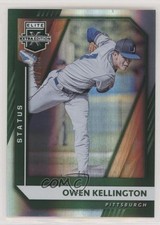 2021 Panini Elite Extra Edition Status Green 418/499 Owen Kellington #10 sh7