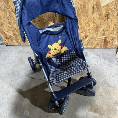 Hauck Vintage Winnie The Pooh Children s Doll Play Stroller - Collectible Rare
