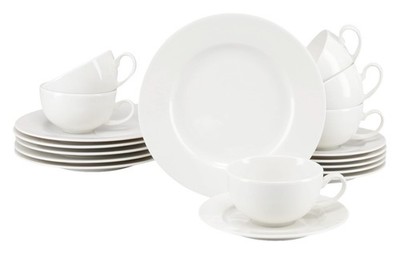 CreaTable 24914 Serie Venice Teeservice 18-tlg Geschirrset 6 Personen