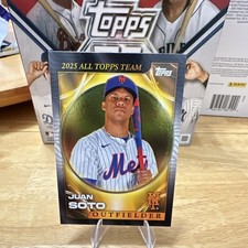 Topps 2025 All Topps Team Juan Soto ATT-7 New York Mets Baseball Trading Card