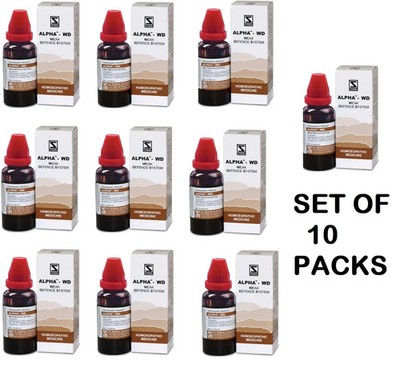 Alpha-WD Drops 30ml × 10 Schwabe India | Natural Support for Immune Defence