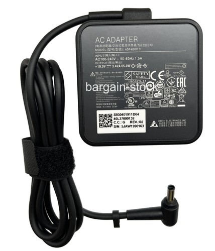 Oryginalna ładowarka zasilacza sieciowego 3.42A 65W do MSI Modern 15 B12MO-604US B12M-433US - Zdjęcie 2 z 6