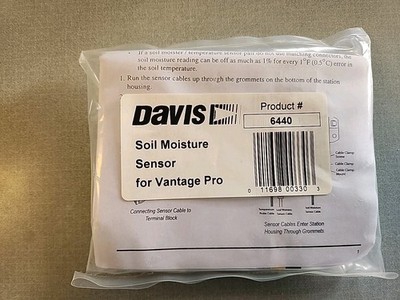 Davis Instruments 6440 Soil Moisture Sensor for Weather Station And Probe 6470