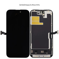 Iphone 14 Pro Display Soft Oled Ersatz Bildschirm Touchscreen Fhd+ Schwarz