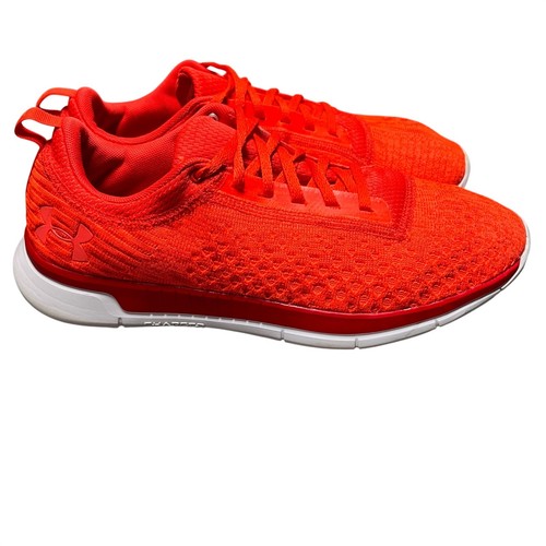 Under Armour Charged Red Running Shoes Women's Size 12 Men's Size 10.5 - Picture 1 of 7